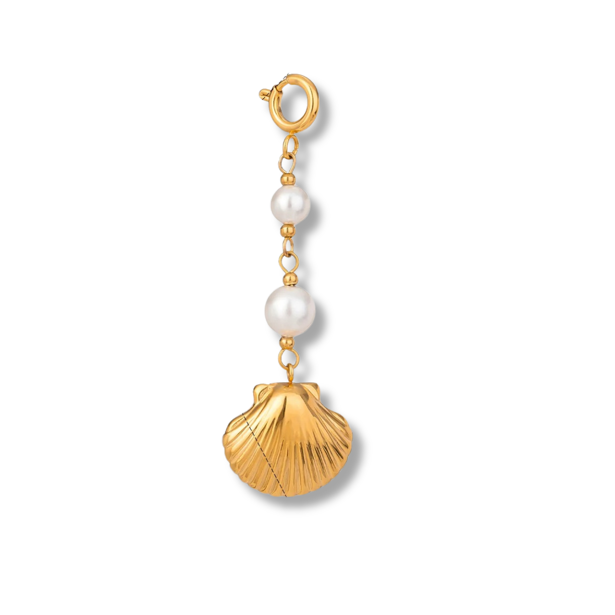 Golden Shellie Charm